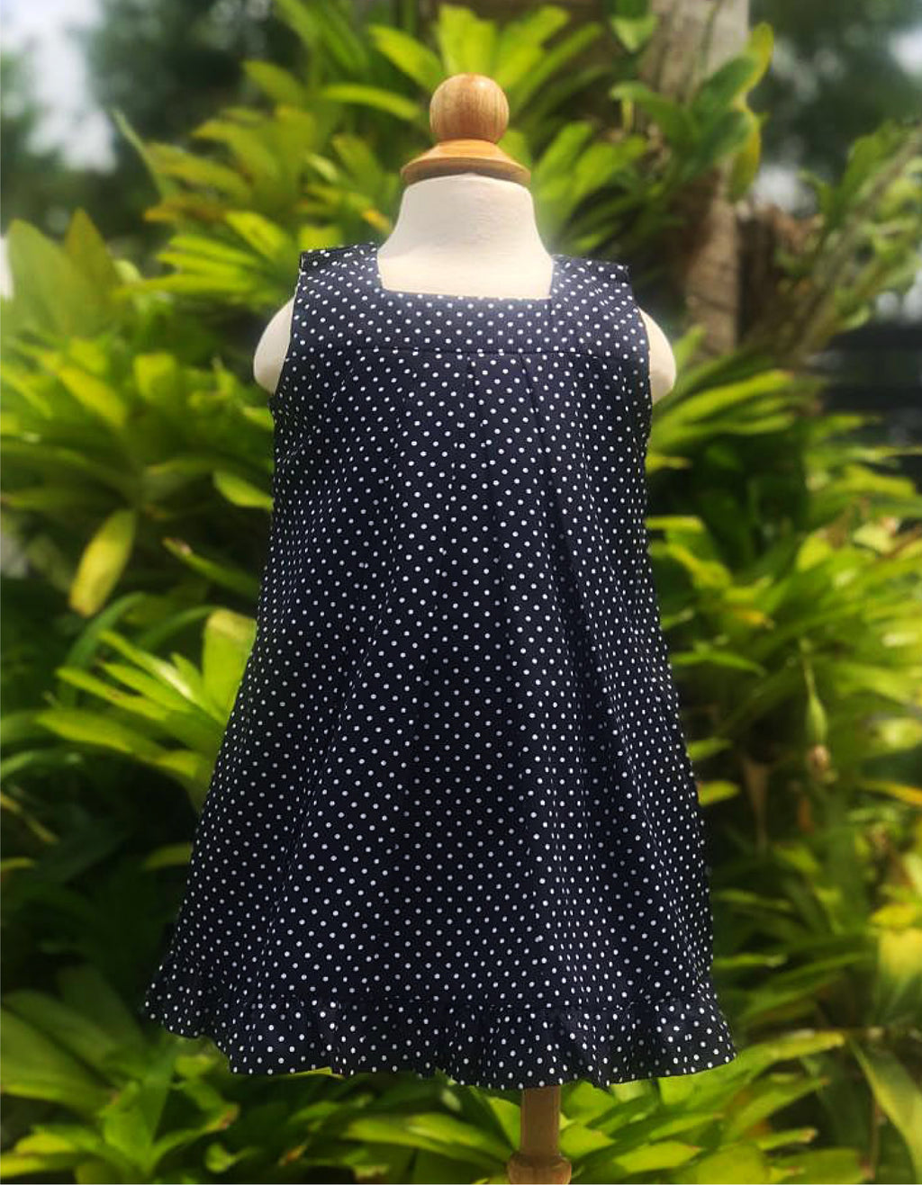 Black & White Polka Dot Dress